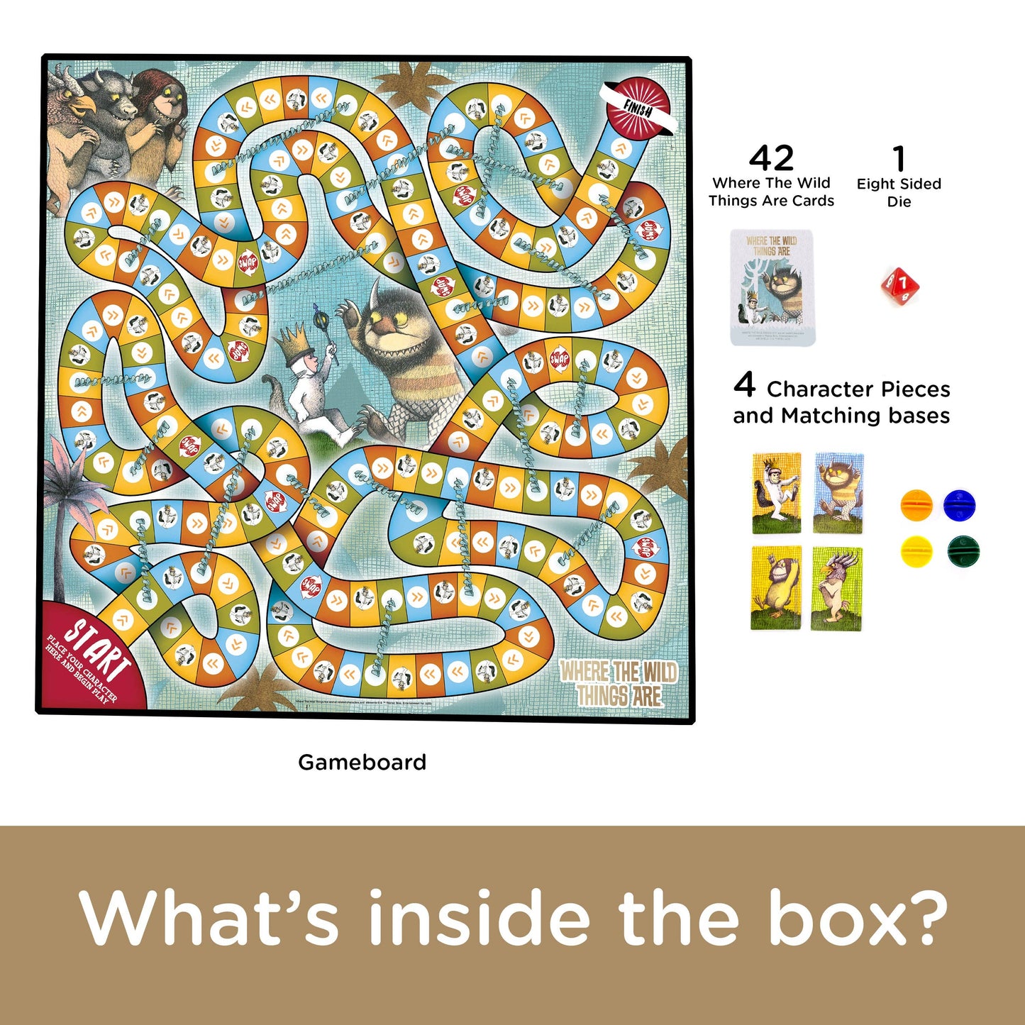 Where The Wild Things Are Journey Board Game