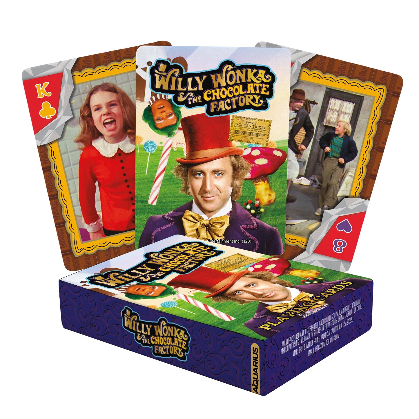 Willy Wonka Playing Cards