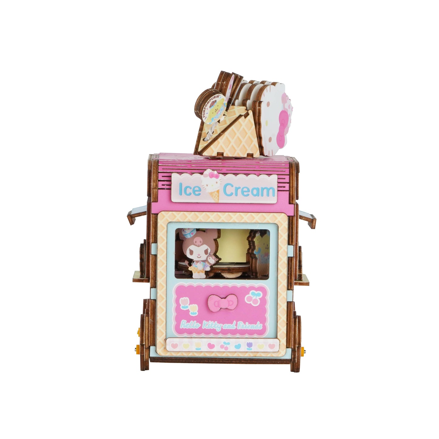 Hello Kitty® And Friends Wooden Music Box: Ice Cream Truck