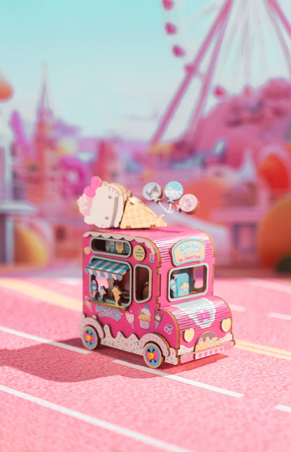 Hello Kitty® And Friends Wooden Music Box: Ice Cream Truck