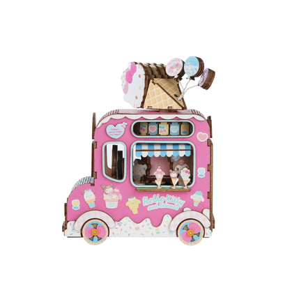 Hello Kitty® And Friends Wooden Music Box: Ice Cream Truck