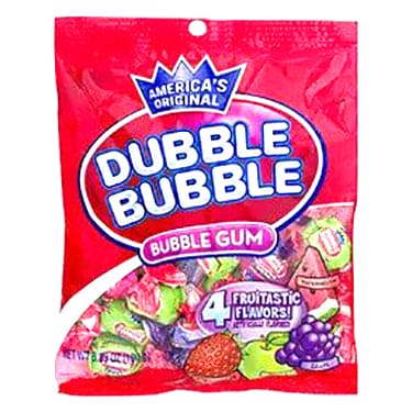 Dubble Bubble Twist Wrapped Gum 6.35oz