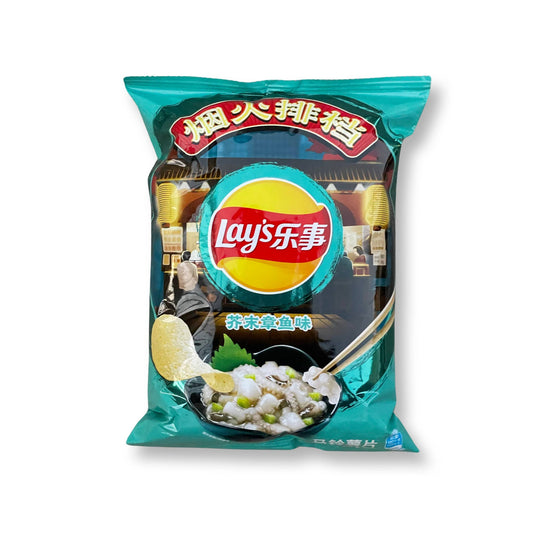 LAY'S Potato Chips Mustard Octopus Flavor 70g