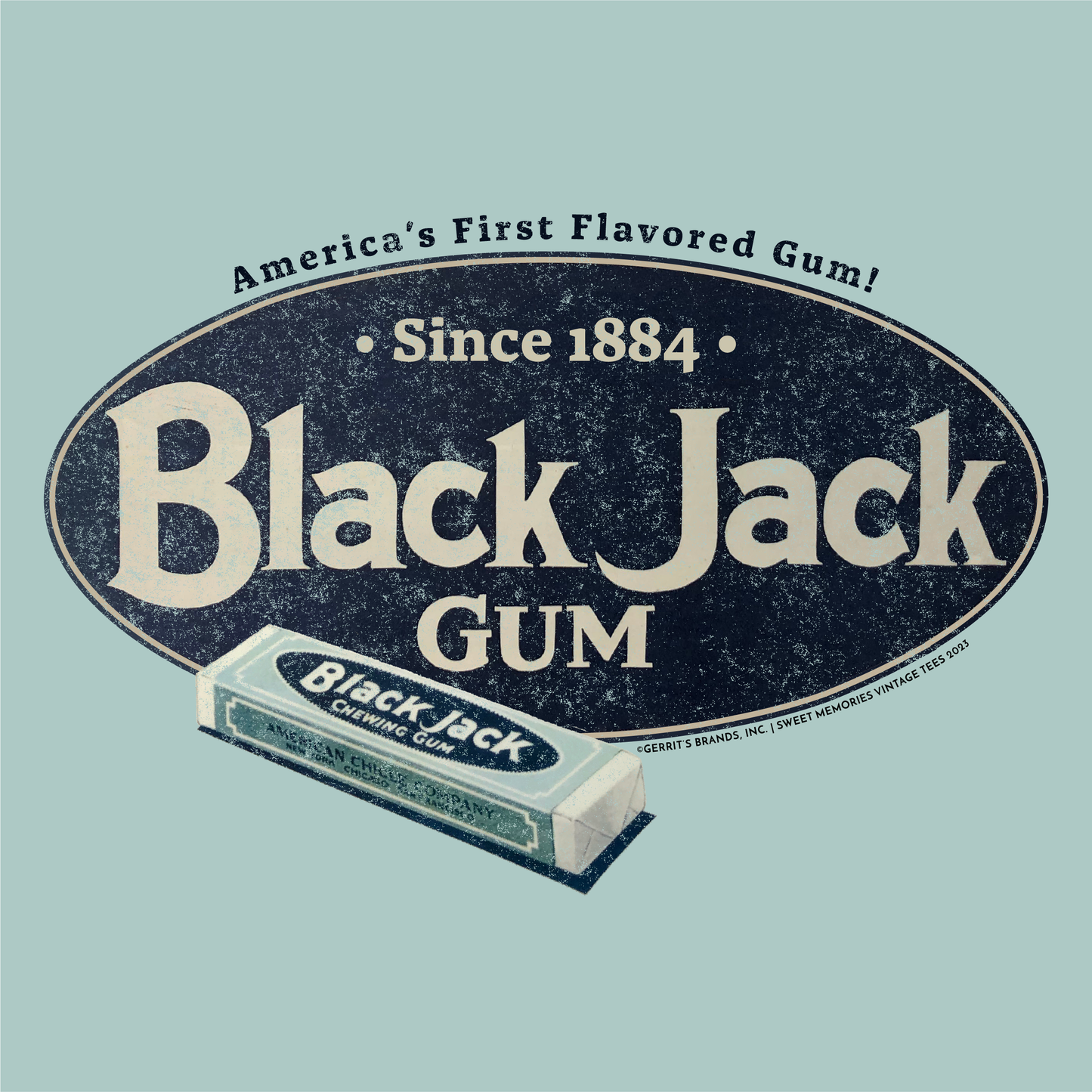 Black Jack America's First Flavored Gum Tee