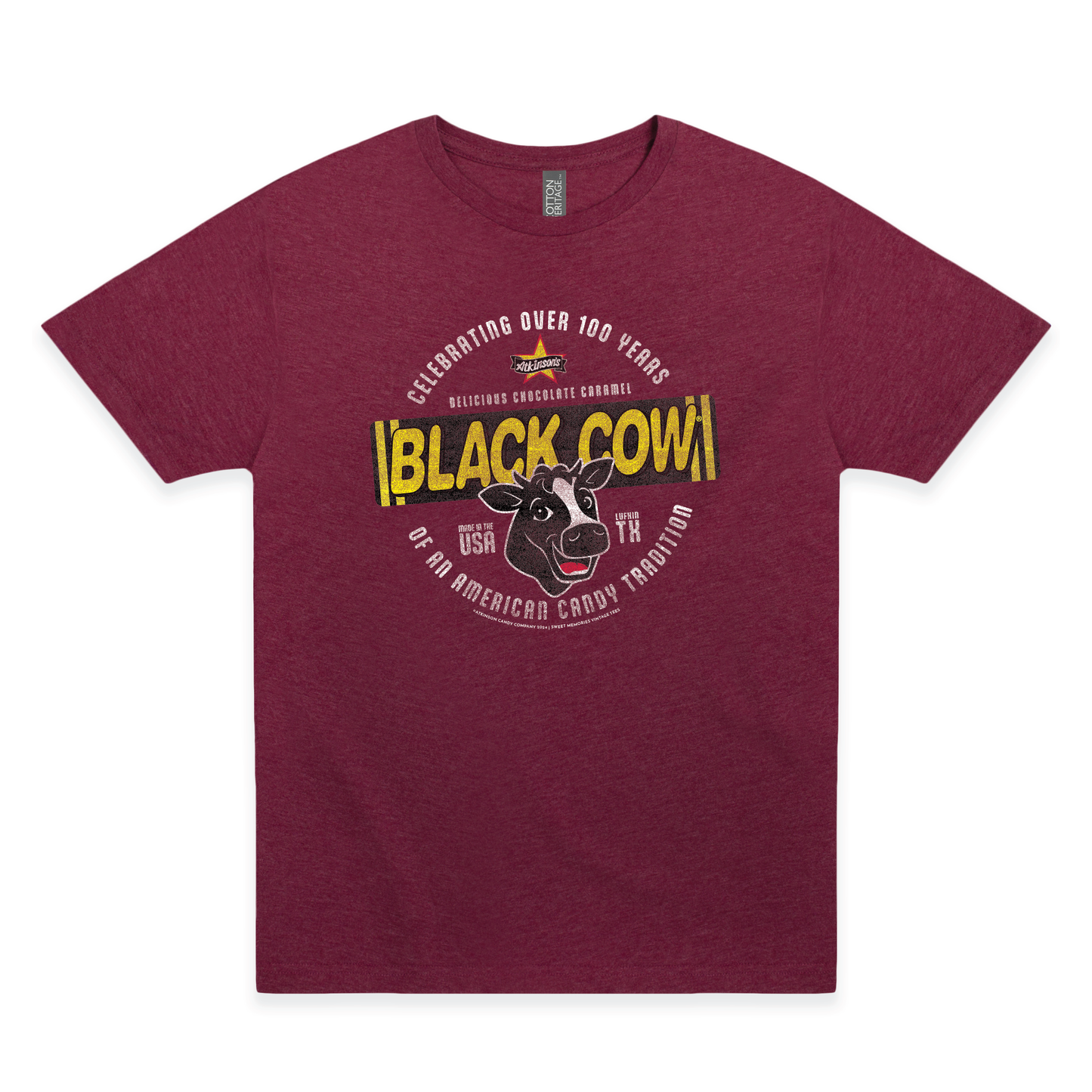 Black Cow Delicious Chocolate Caramel Tee