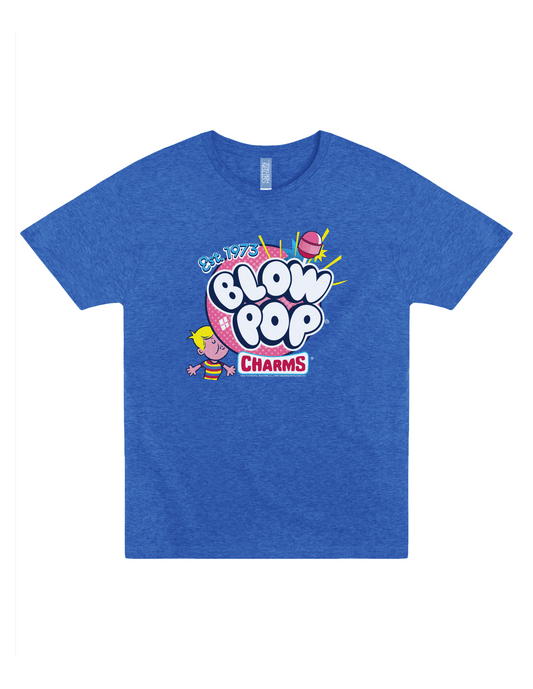 Blow POP Retro Charms Tee | Pop Art Inspired Vintage Unisex Shirt