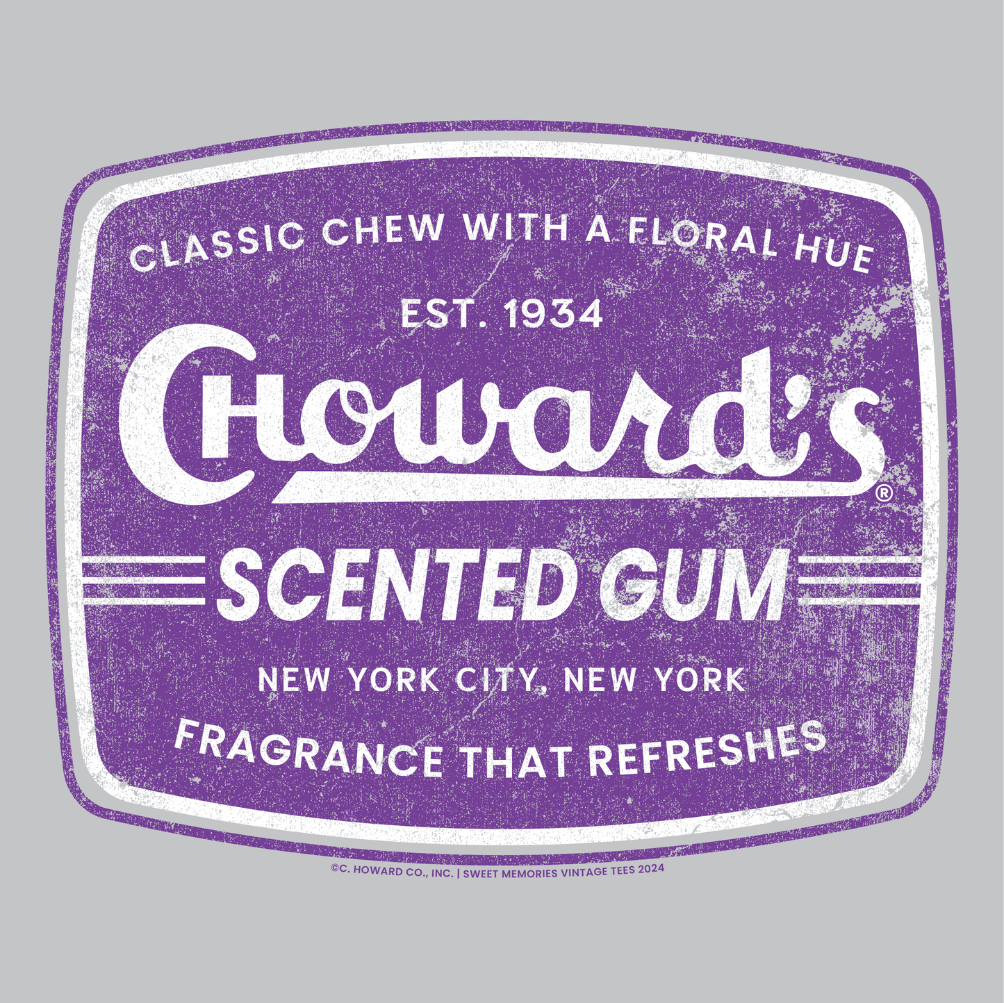 Choward's Scented Gum Fragrance That Refreshes Tee