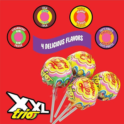 Chupa Chups Xxl Trio Lollipops- 4 Flavors