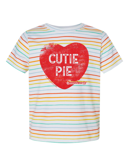 Toddler Cutie Pie Sweethearts® Striped Tee