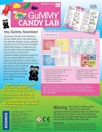 Rainbow Gummy Candy Lab