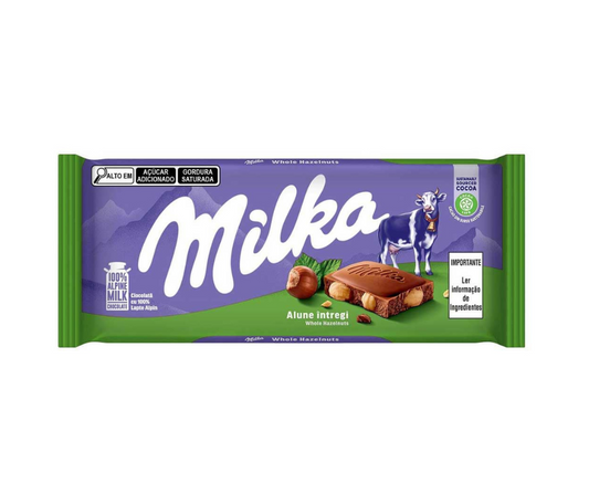 Milka Bar- Hazelnuts Milk