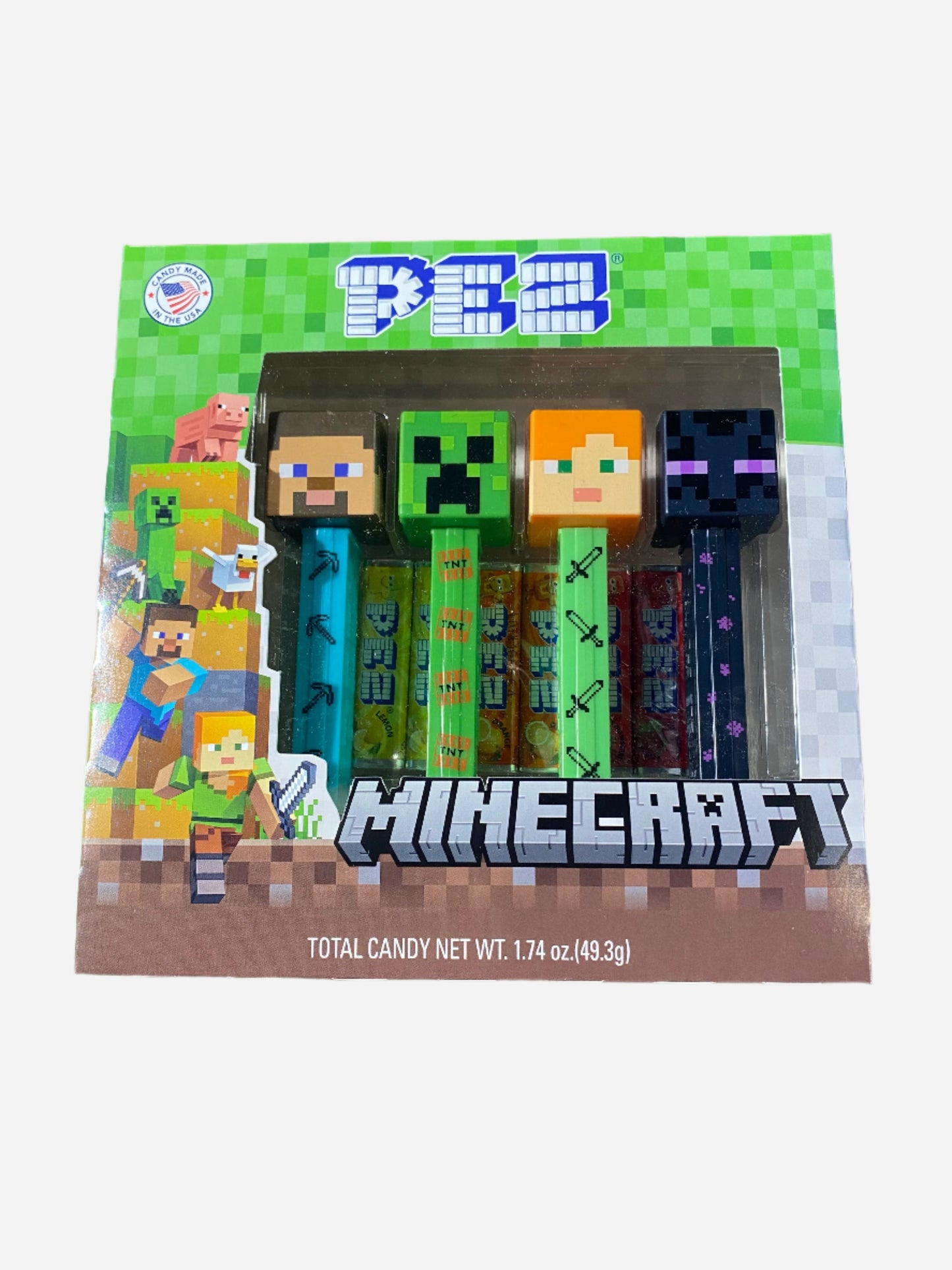 PEZ Minecraft Gift Set