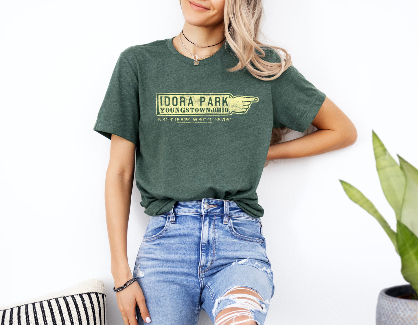 Idora Park Coordinates Tee