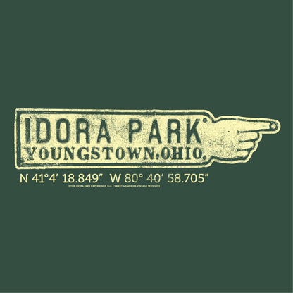 Idora Park Coordinates Tee