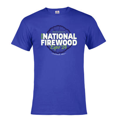 Ohio Wood Burner's International Firewood Expo '24 Unisex T-Shirt