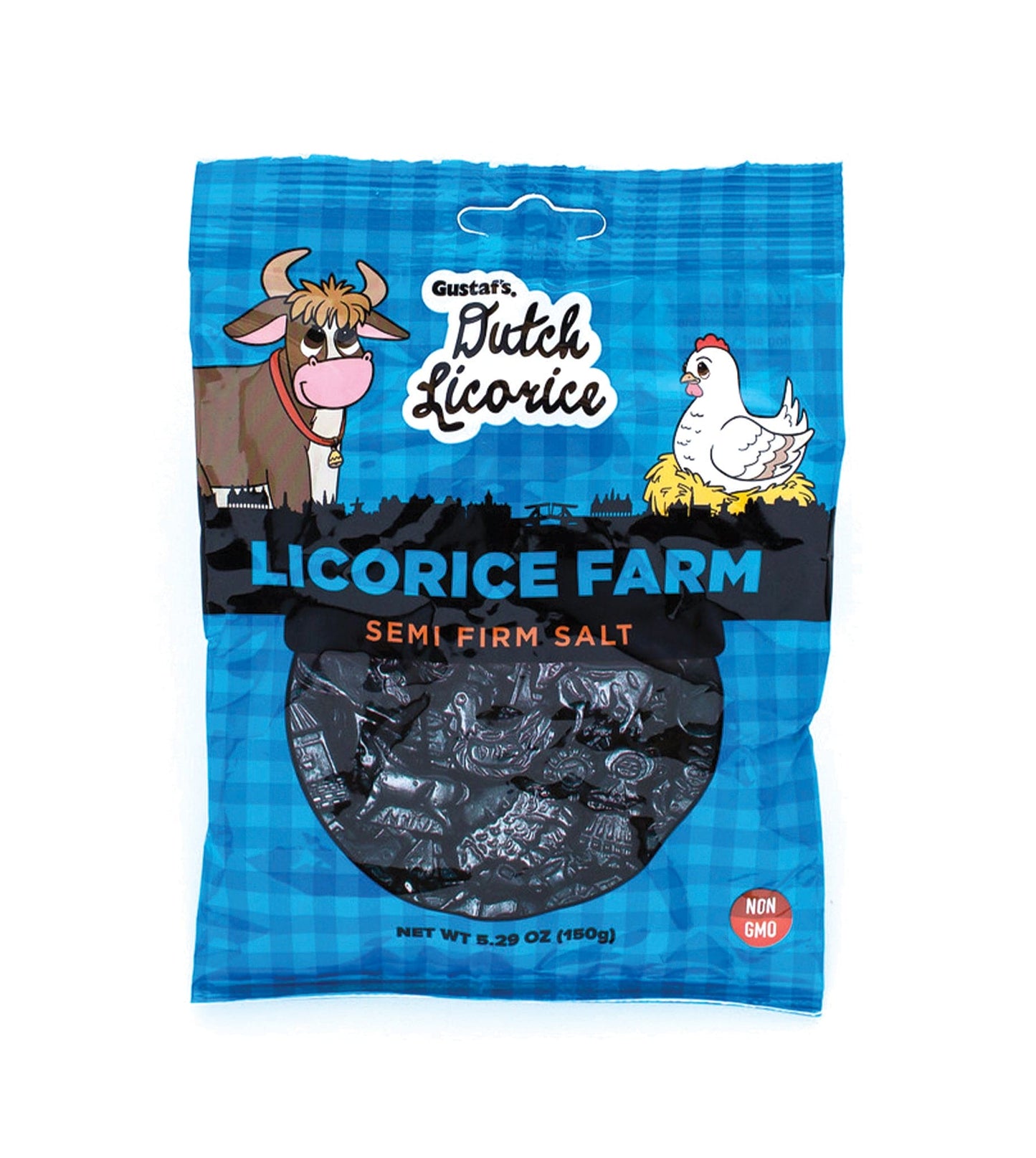 Gerrit J. Verburg Licorice Bag Black Semi Firm Salt Farm