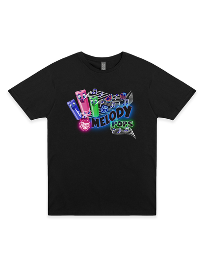 Chupa Chups Melody Pops Neon Character Tee