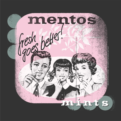 Mentos Mints Retro Fresh Goes Better! Tee