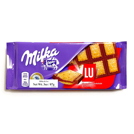 Milka Bar- Lu Cookies 3oz