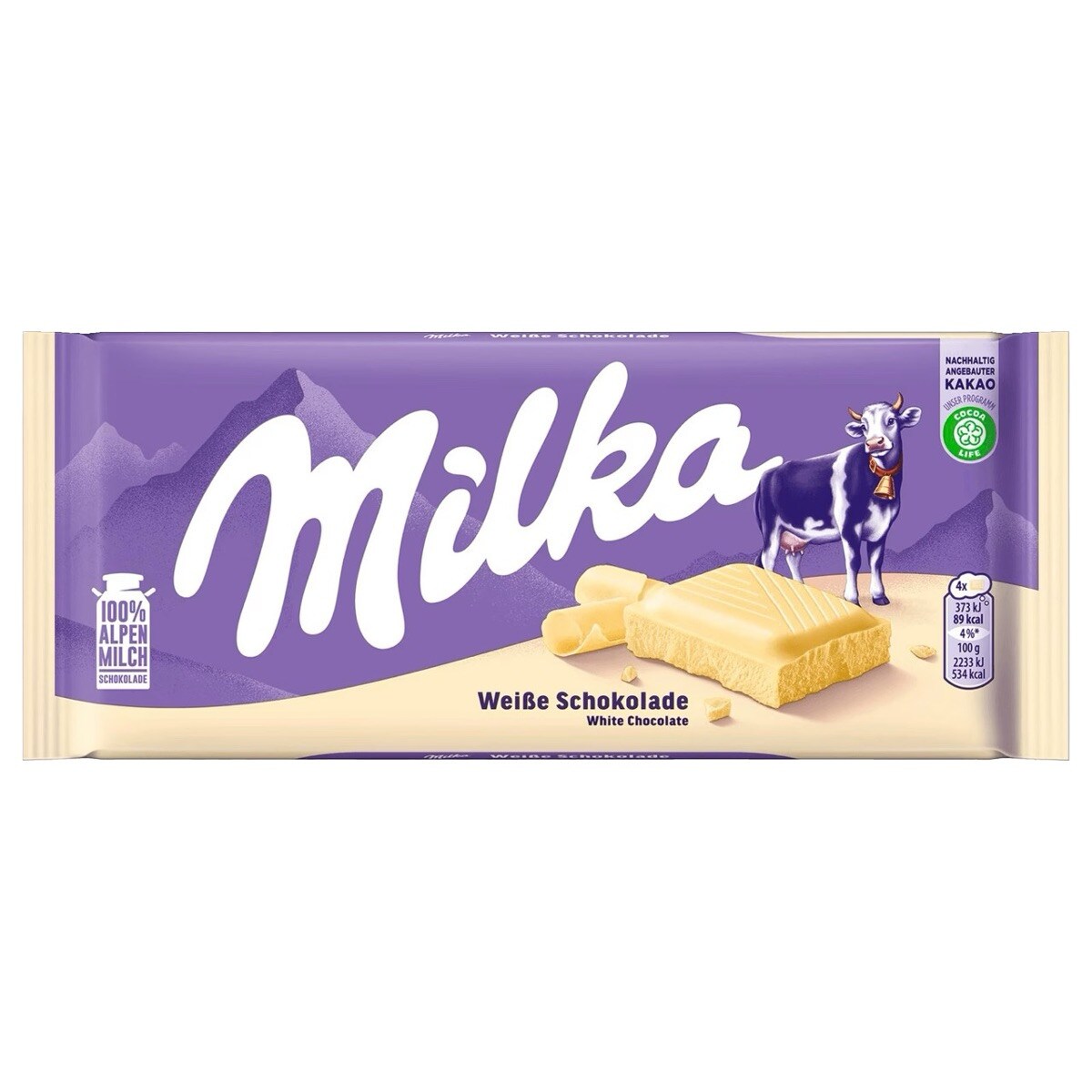 Milka Bar- White Chocolate 3.5oz