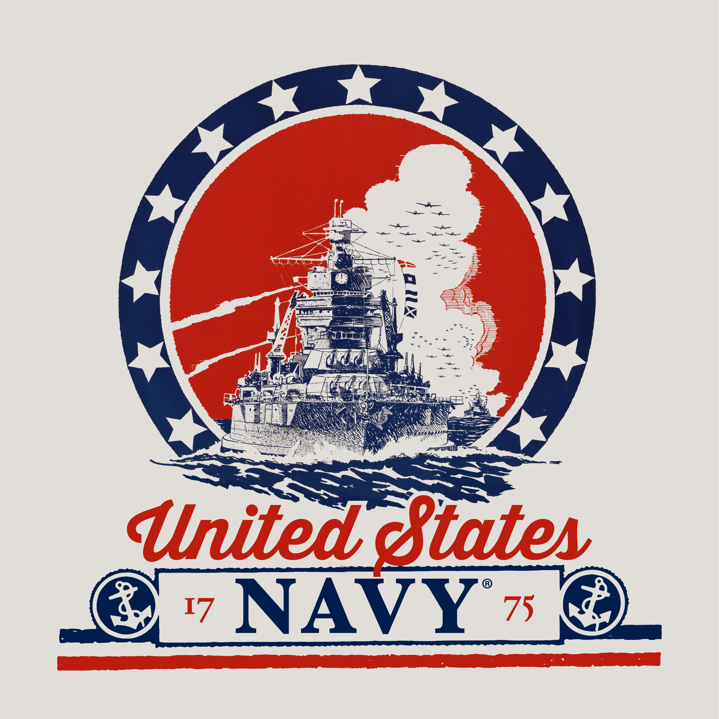 America's Navy 1775 Patriotic Tee