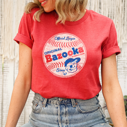 Bazooka® Official League Baseball Tee