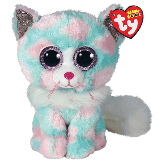 Beanie Babies: Opal Cat Pastel Medium