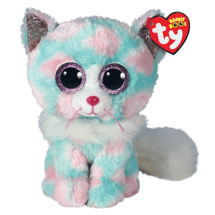 Beanie Babies: Opal Cat Pastel Regular