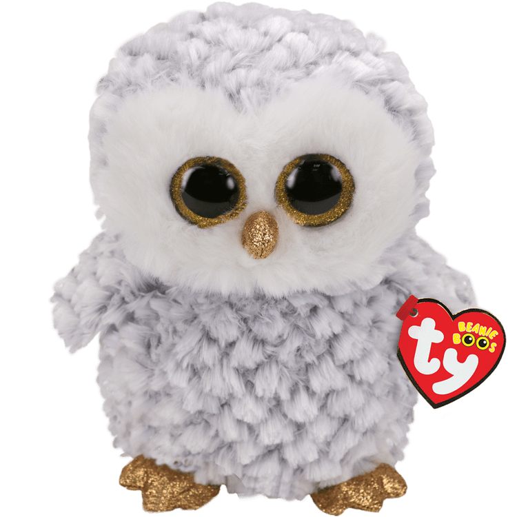 Beanie Babies: Owlette Owl White Medium