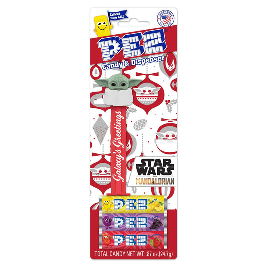 PEZ Star Wars: The Mandalorian Grogu Christmas