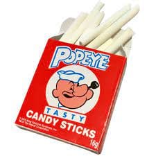 Popeye Candy Cigarettes