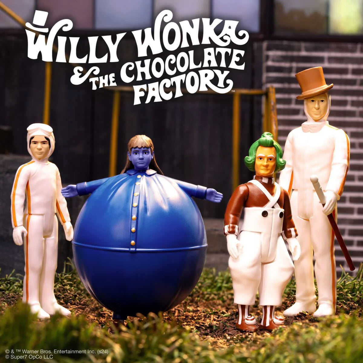 Willy Wonka & the Chocolate Factory ReAction Figure Wave 03- Willy Wonka (White Suit)