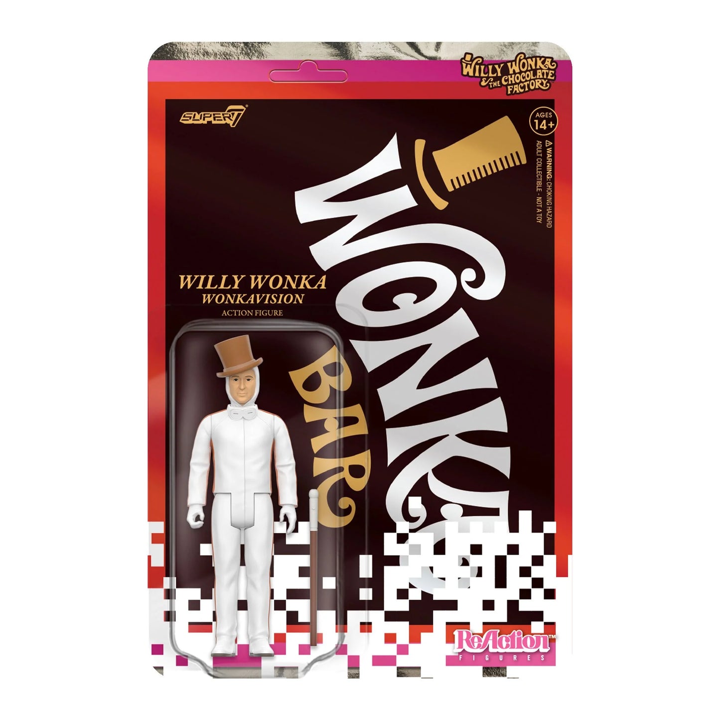 Willy Wonka & the Chocolate Factory ReAction Figure Wave 03- Willy Wonka (White Suit)