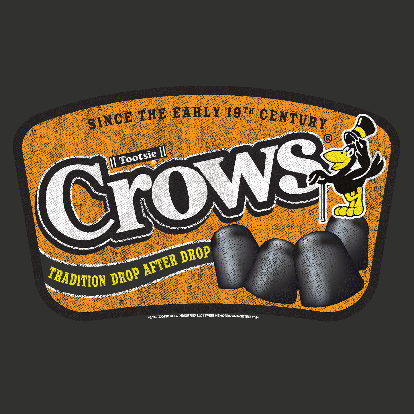 Tootsie Crows Licorice Gumdrops Tee