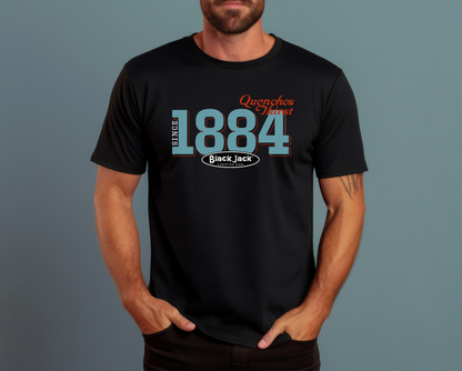 Black Jack Gum Since 1884 Quenches Thirst Tee