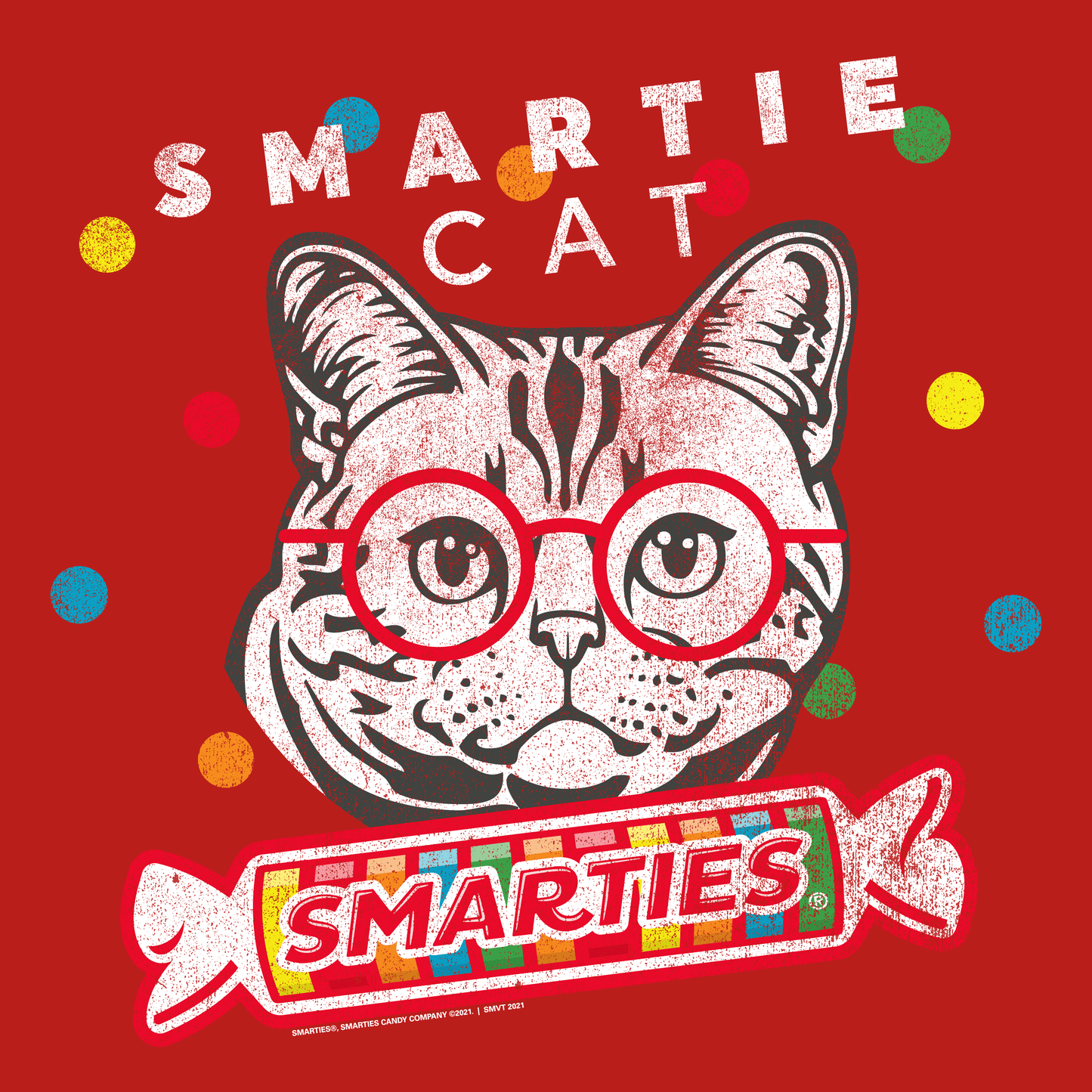 Smarties Smartie Cat | Are you a SMARTIE CAT? Tee