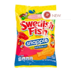 Swedish Fish Snapple Peg Bag- 8.04oz