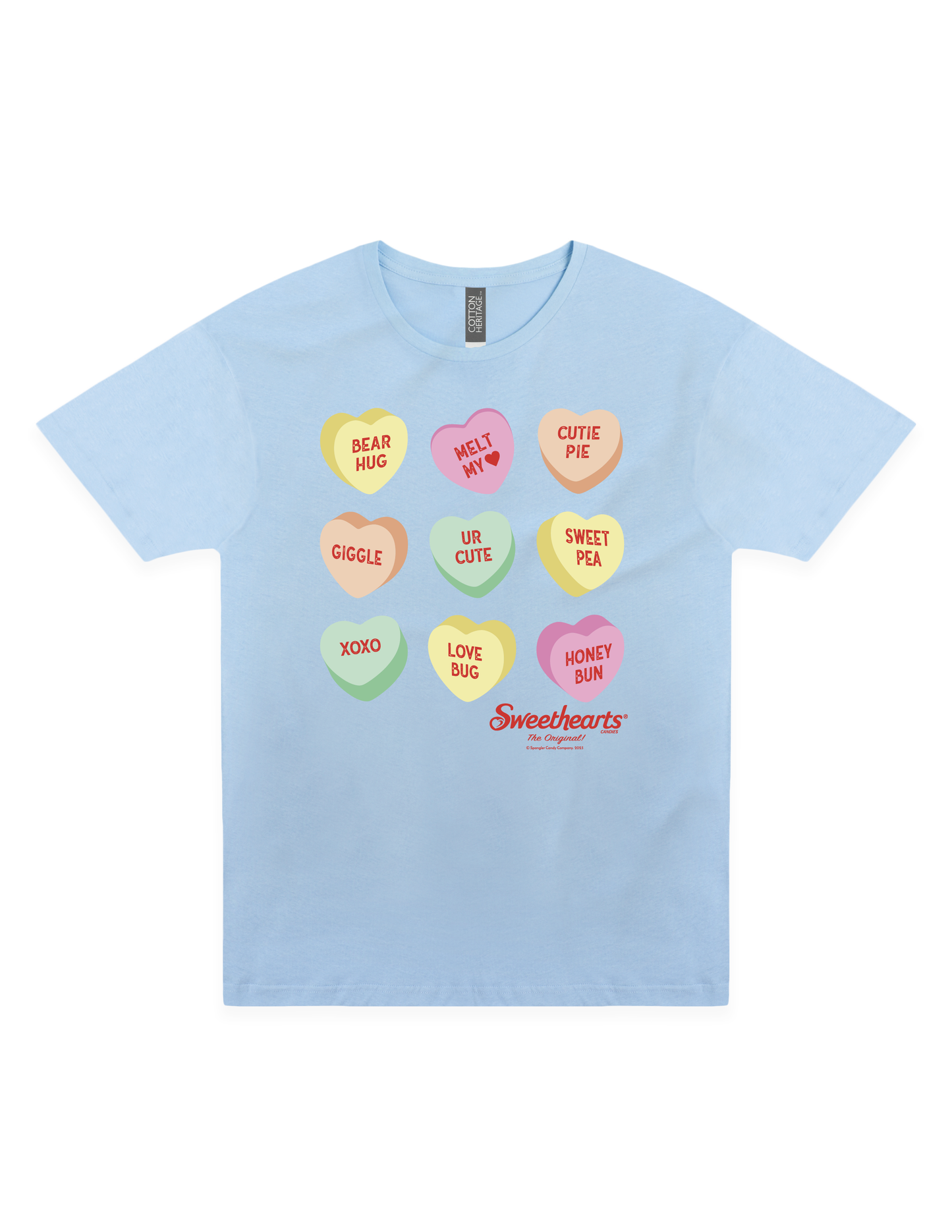 Sweethearts® Conversation Hearts Pattern Tee