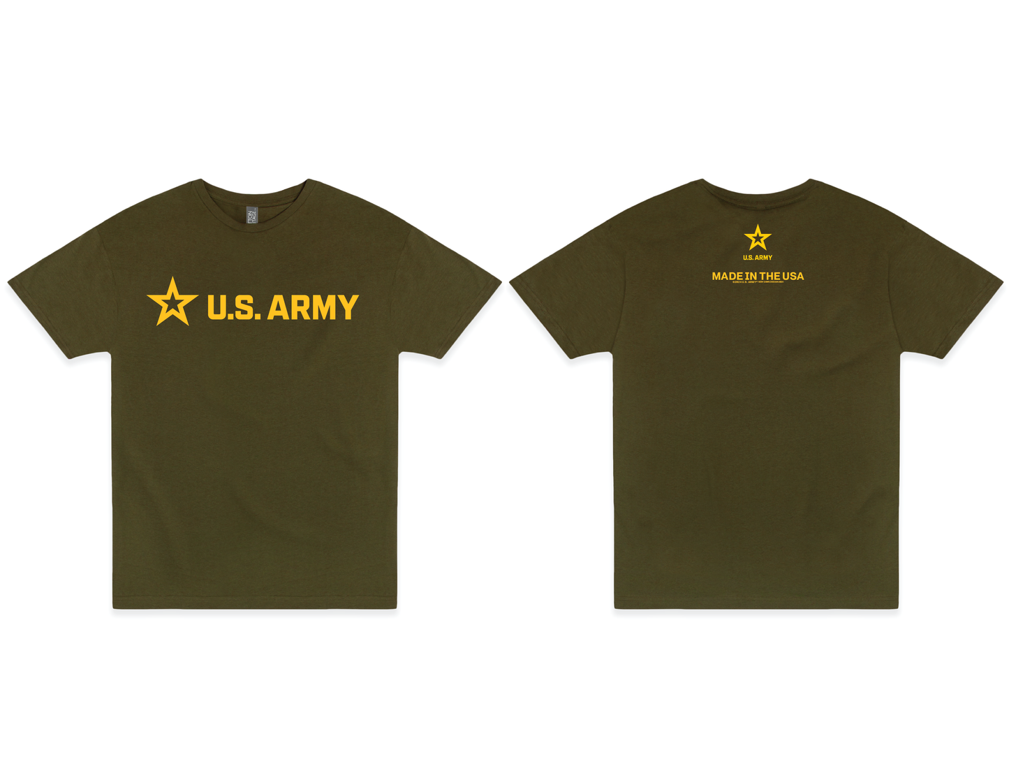 U.S. Army Logo Tee - Front & Back Print