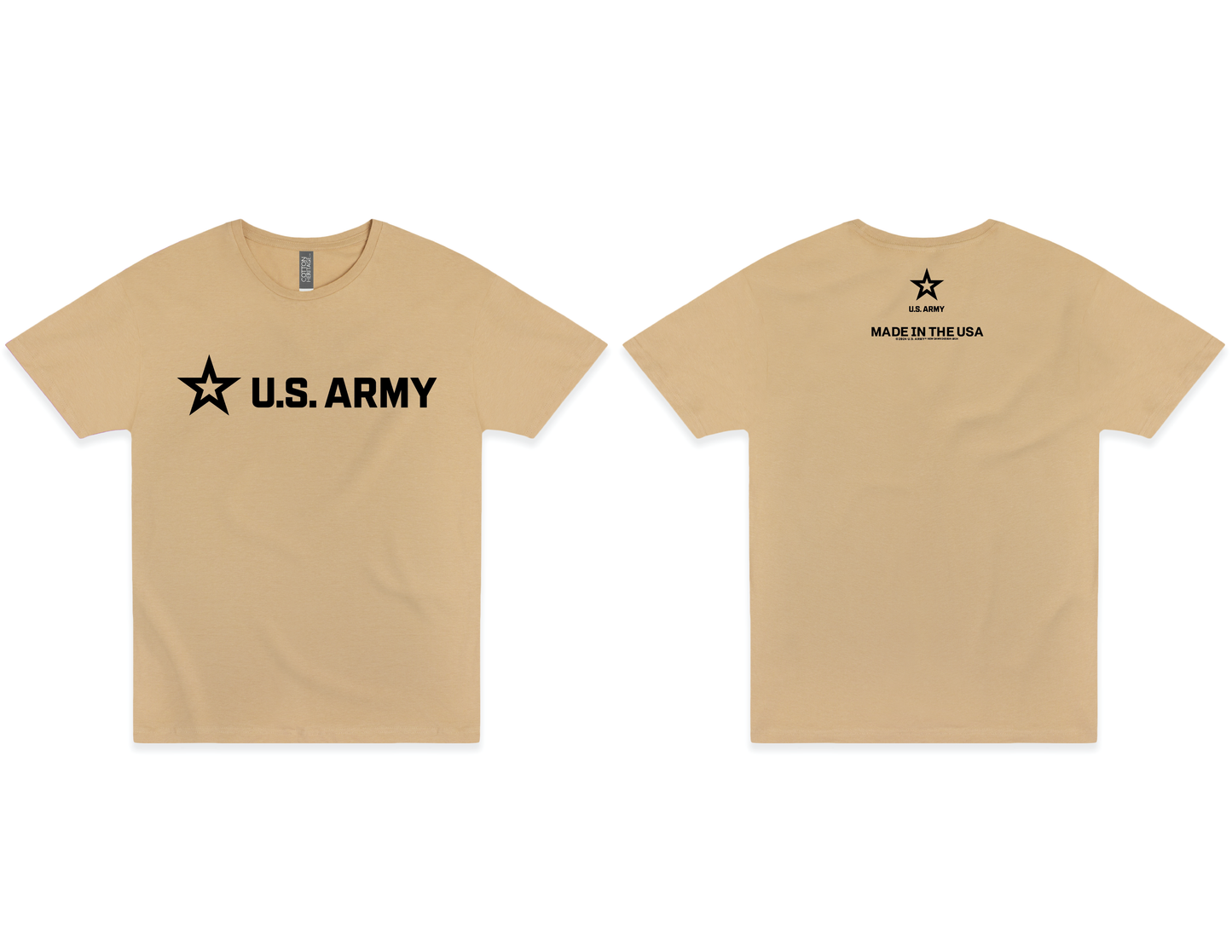 U.S. Army Logo Tee - Front & Back Print