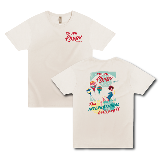 Chupa Chups Vintage International Lollipop Pin-Up Tee