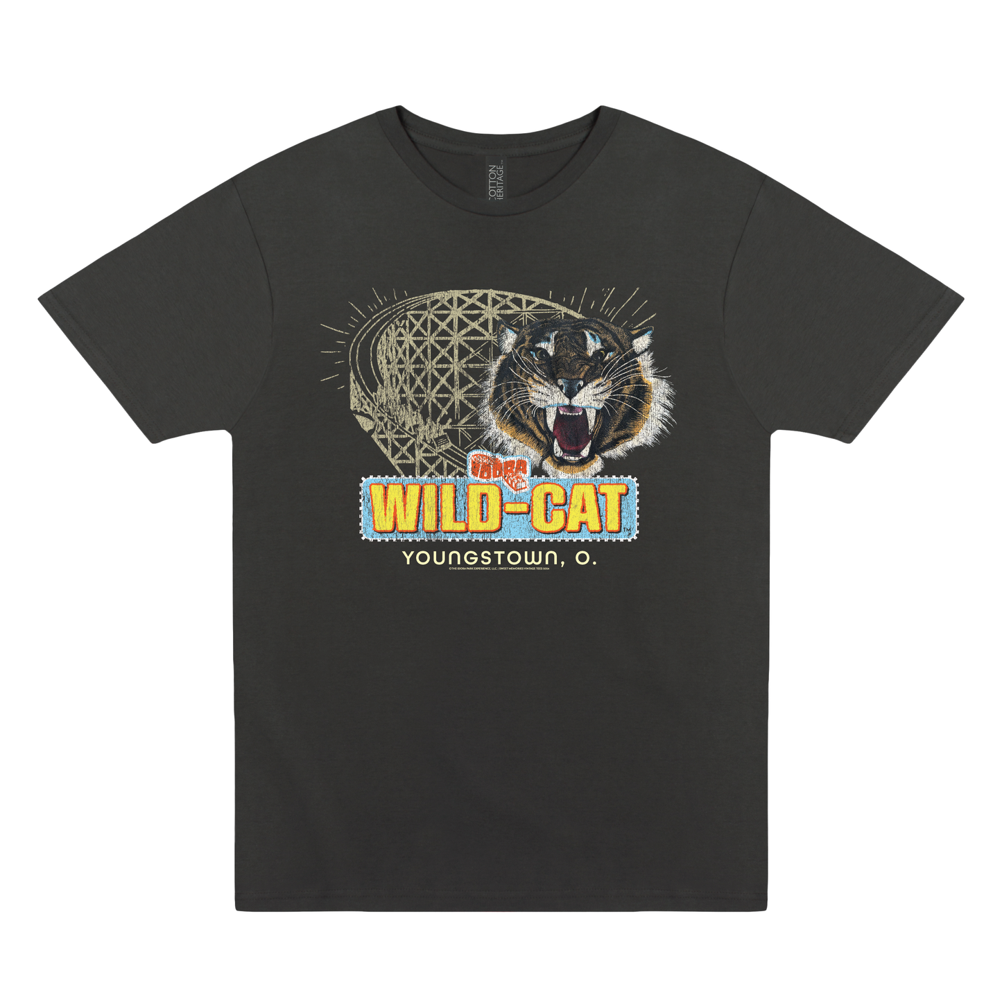 Idora Park WildCat Roller Coaster Tee