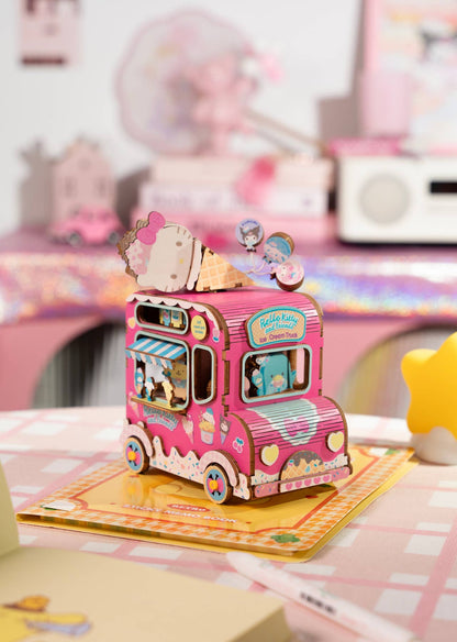 Hello Kitty® And Friends Wooden Music Box: Ice Cream Truck