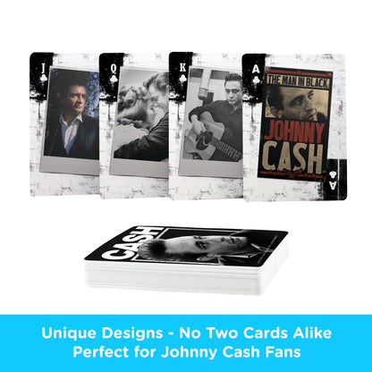 Johnny Cash Playing Cards