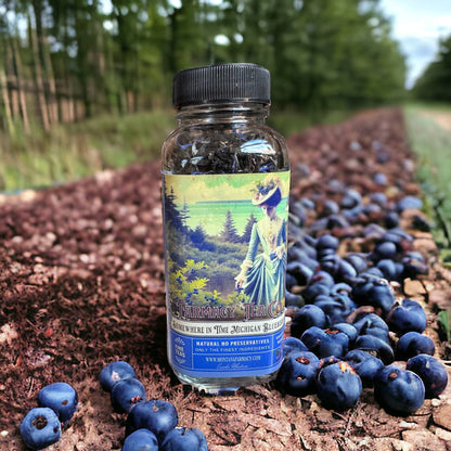 Somewhere in time Vintage Victorian Michigan Blueberry Tea