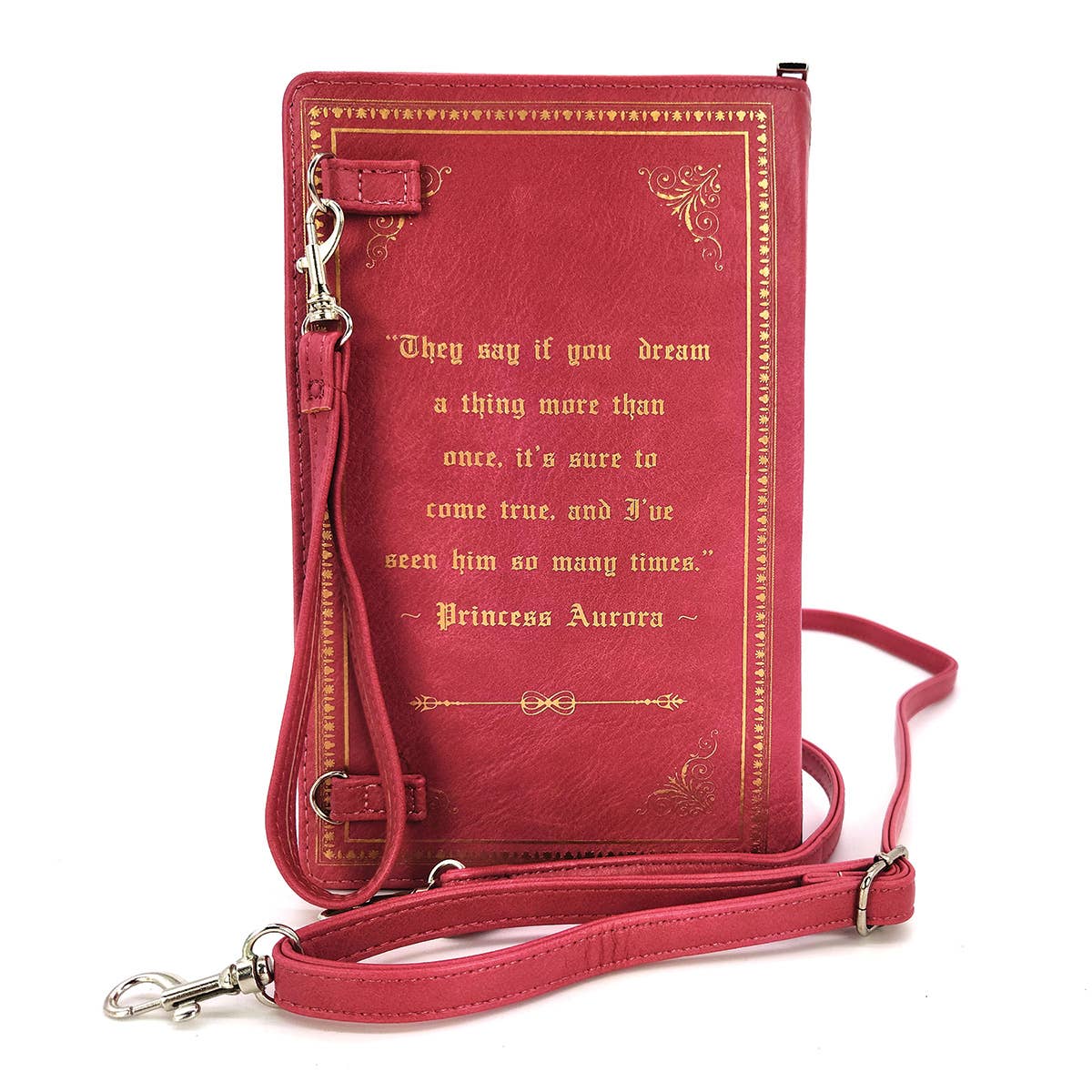 The Sleeping Beauty Vintage Book Clutch Bag