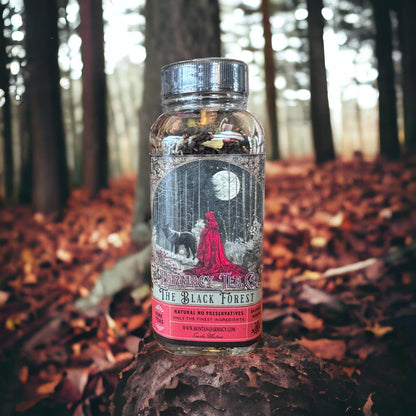 Deep in the Black Forest Vintage Victorian Dark Academia Tea