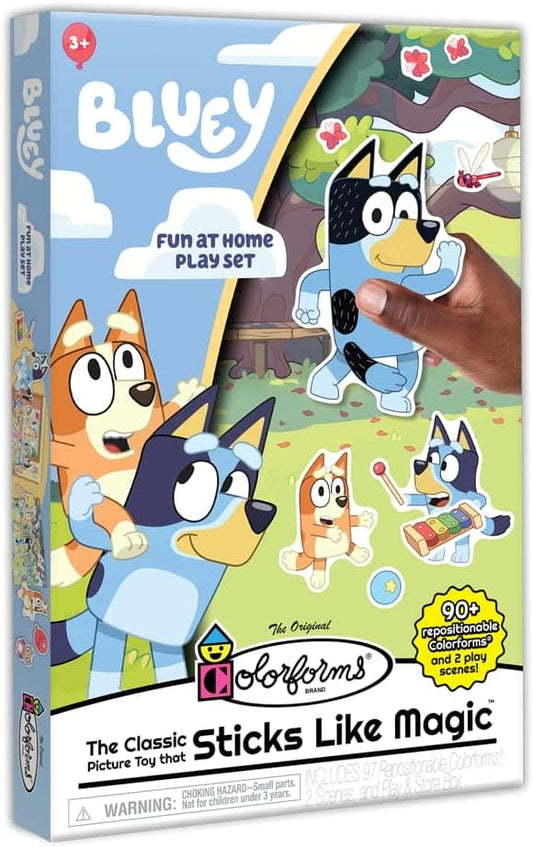 Colorforms Playset Bluey