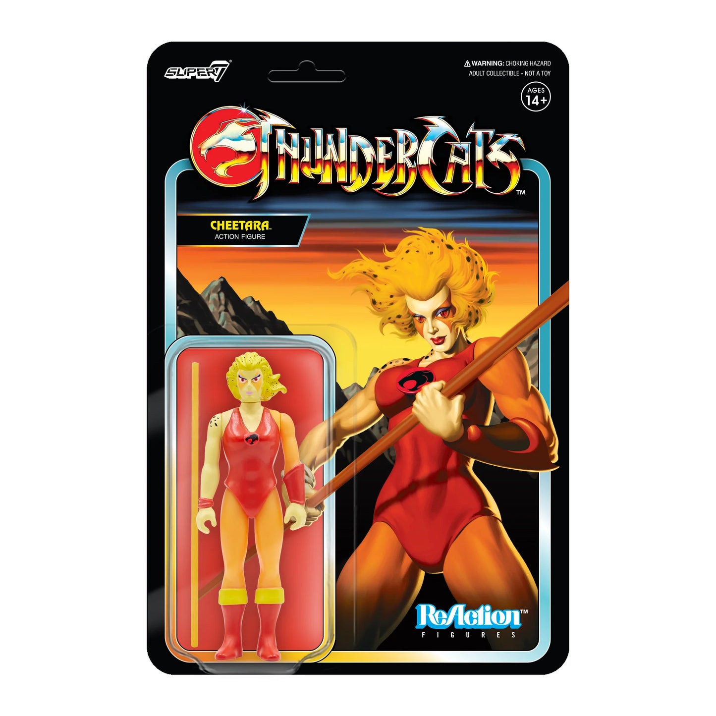 ThunderCats ReAction Figure- Cheetara (Toy Variant)