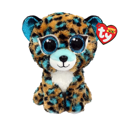 Beanie Babies: Cobalt Leopard Blue